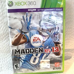 Madden NFL 13 (Microsoft Xbox 360, 2012)